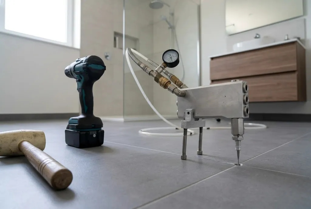Kitbedrijf Lopik – holle tegels injecteren